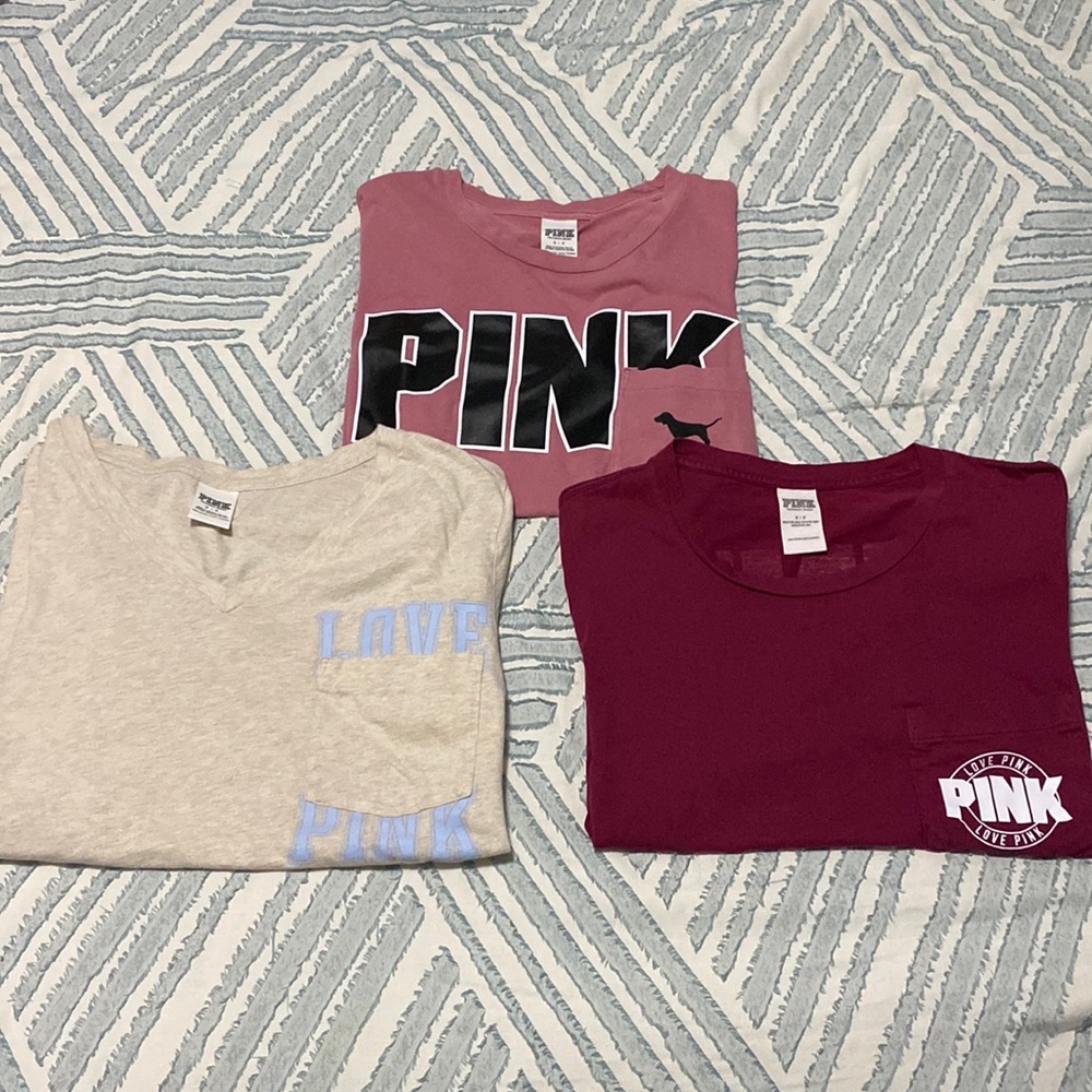 Victoria Secret Pink T-Shirt Bundle